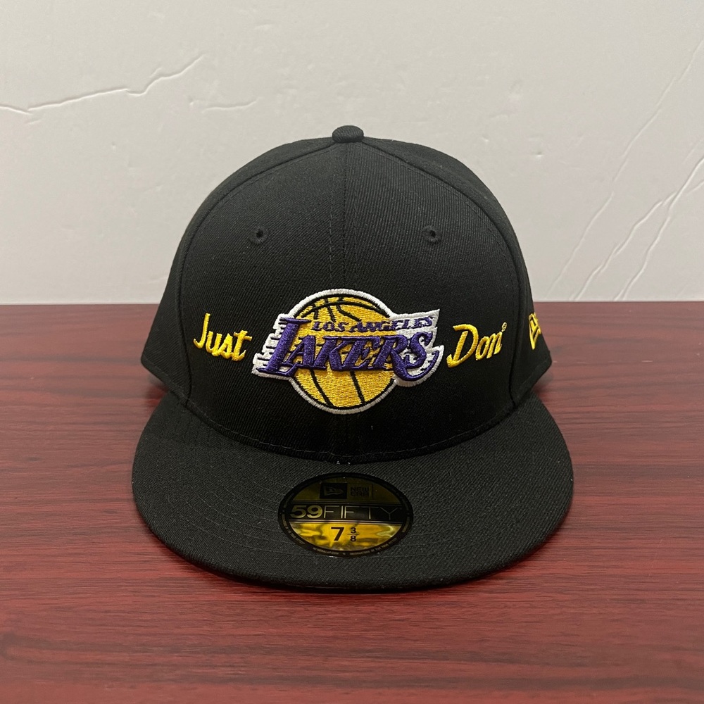 New Era x Just Don, 59Fifty Fitted Hat, Los Angeles Lakers, Black